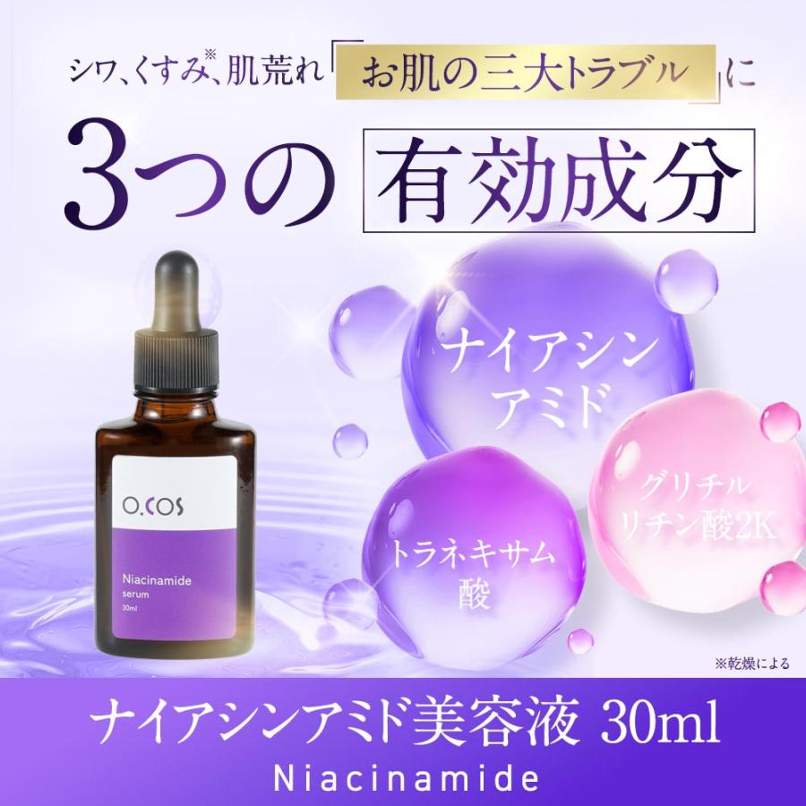 ogaコスメ研究所 『48h限定 500円OFF』 美容液 ナイアシンアミド