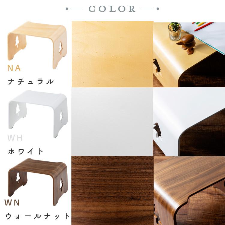 キッズ用 木製テーブル 『もりのつくえ』天然木のナチュラルな