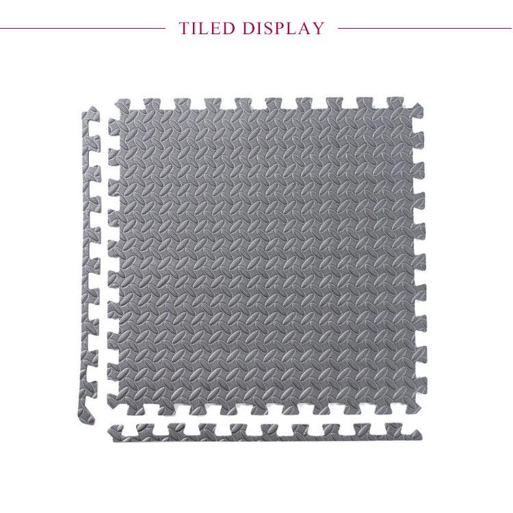 マット フロアマット 大判 厚手 エクササイズ 60x60x1.2cm ジョイントマット トレーニングマット ジョイント ヨガ 6枚セット トレーニ｜lifegarden｜09