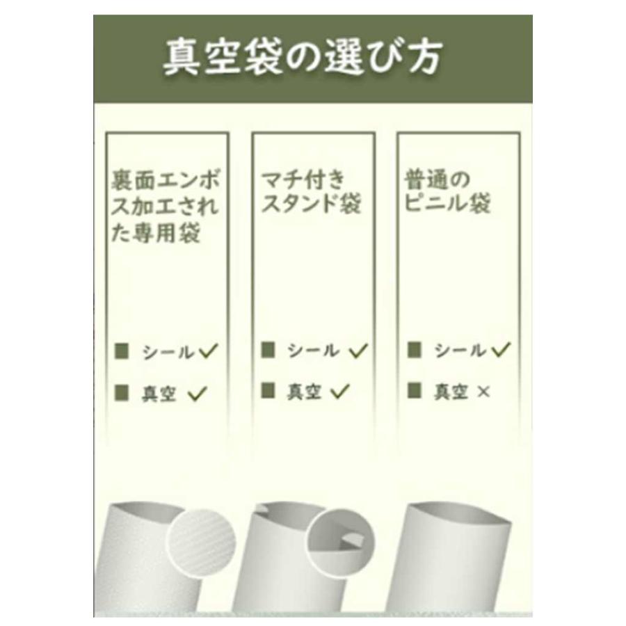 多機能 真空包装機 シーラー 乾燥物 乾湿対応 汁気物 冷凍 鮮度長持ち 液体 業務用 冷蔵 真空パック機 真空保存 シーラー 真空パック器 真空脱｜lifegarden｜15