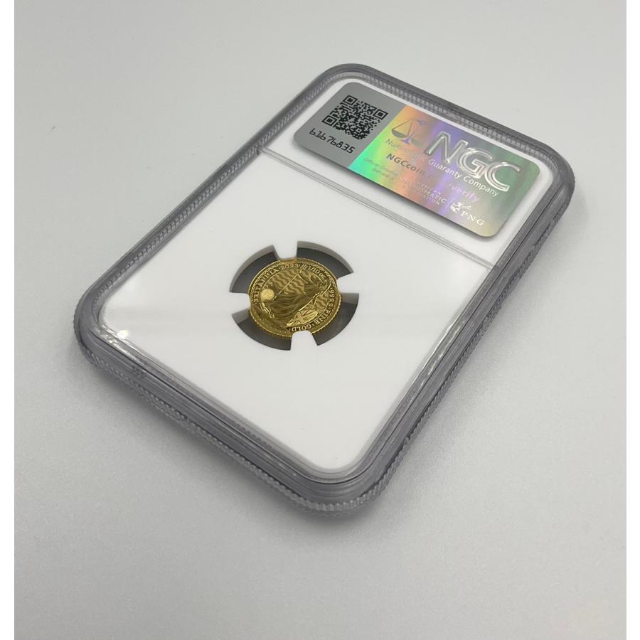 2023年 イギリス ブリタニア ロイヤルミント 1/10oz 10ポンド 金貨