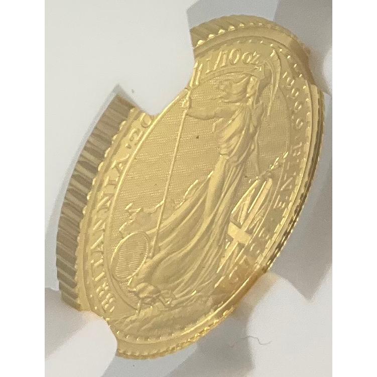 2023年 イギリス ブリタニア ロイヤルミント 1/10oz 10ポンド 金貨