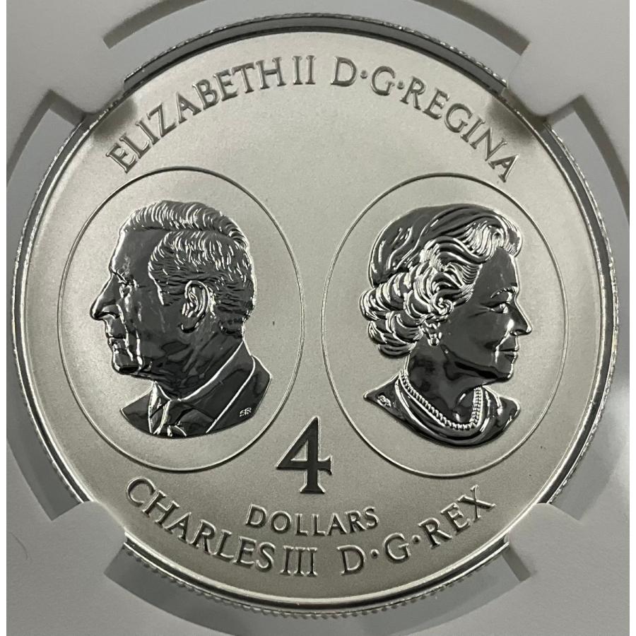 2026年 カナダ メイプルリーフ 1/2oz 4ドル 銀貨 エリザベス2世