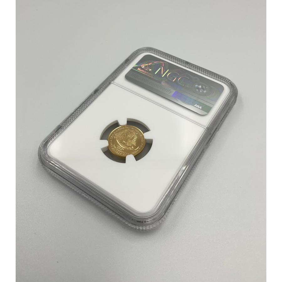 2023年 アメリカ イーグル 金貨 5ドル 1/10oz リバティ NGC社鑑定 MS70