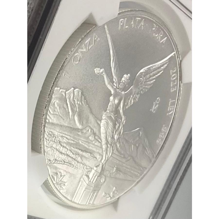 2023年 メキシコ リベルタード 1オンス 銀貨 勝利の女神ニーケ NGC社