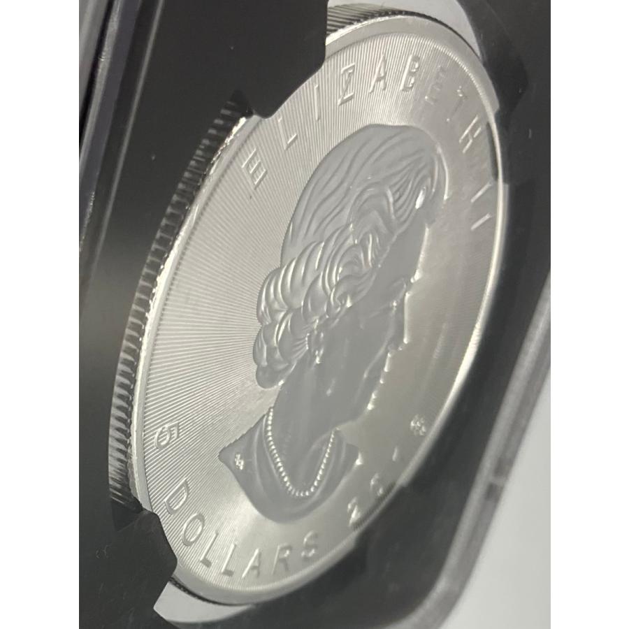メイプルリーフ硬貨カナダ 1オンス 銀貨 2018年 純銀エリザベス女王陛下記念 2018年 カナダ メイプルリーフ 1oz 5ドル 銀貨 エリザベス2世 NGC社