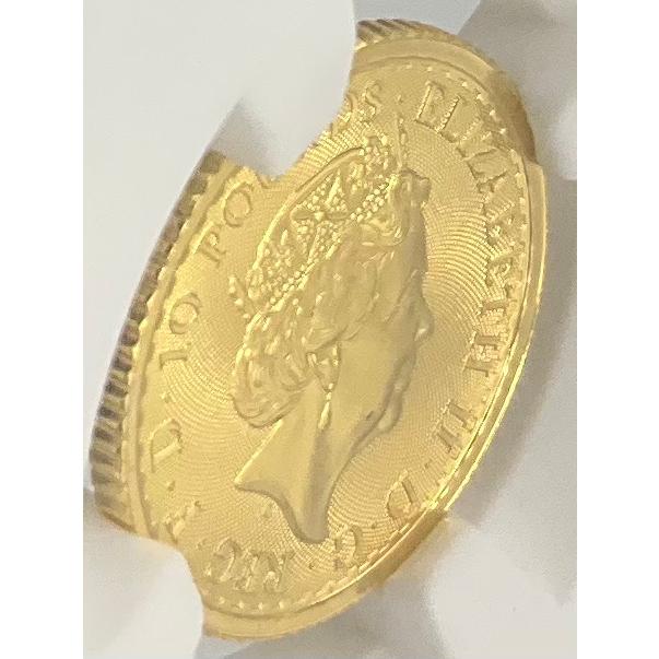 2023年 イギリス ブリタニア ロイヤルミント 1/10oz 10ポンド 金貨