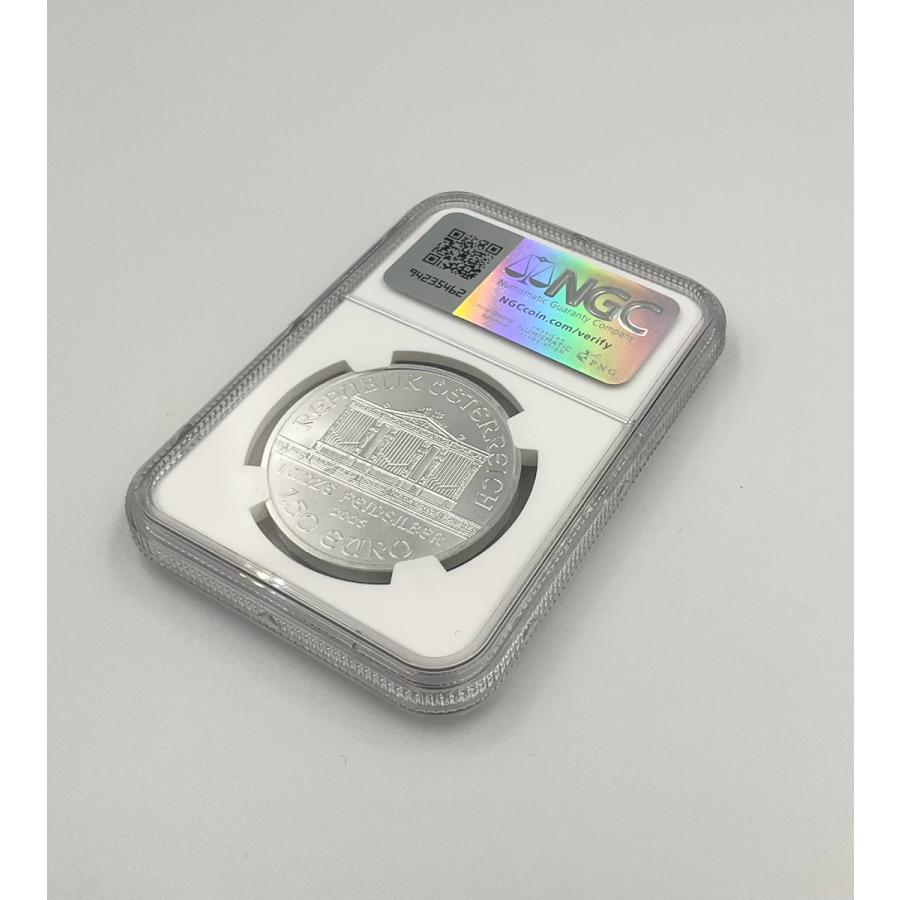 2025年 オーストリア ウィーンフィル 1.5ユーロ 1オンス 銀貨 NGC社