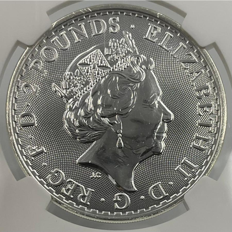 ロイヤルミント社 エリザベス女王  2ポンド銀貨  純銀 ロイヤルミント社 エリザベス女王 2ポンド銀貨 純銀 (isolde) 馬込沢の