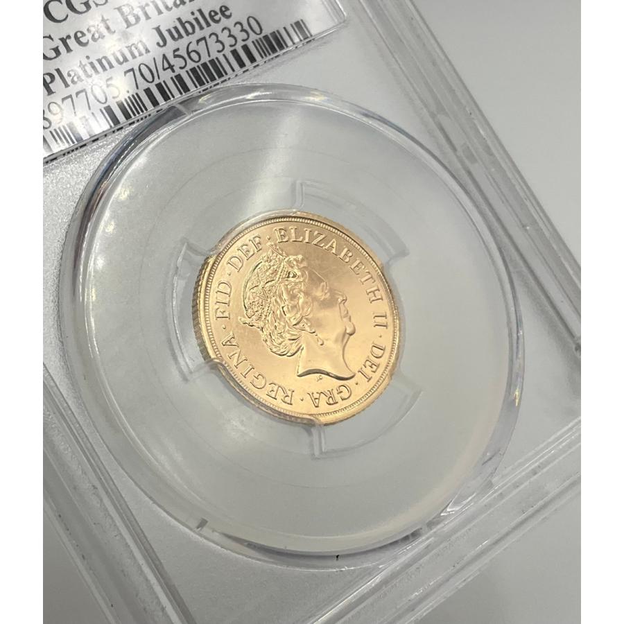 2022年 イギリス プラチナジュビリー ロイヤルミント 1ソブリン 金貨