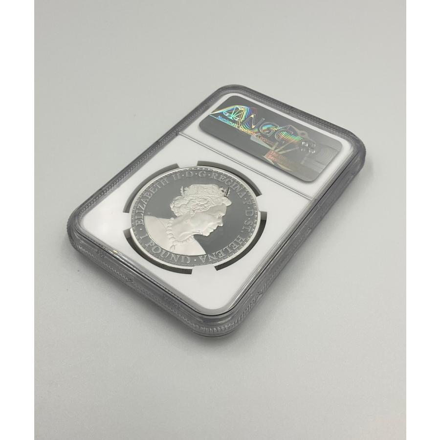 2021年 イギリス ウナとライオン セントヘレナ 1ポンド 1oz 銀貨