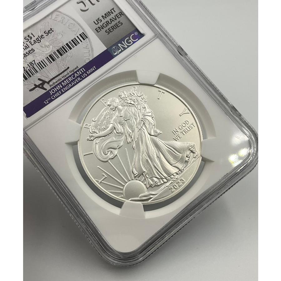 2023年 フィジー ウォーキング リバティ 1oz 1ドル 銀貨 イーグル