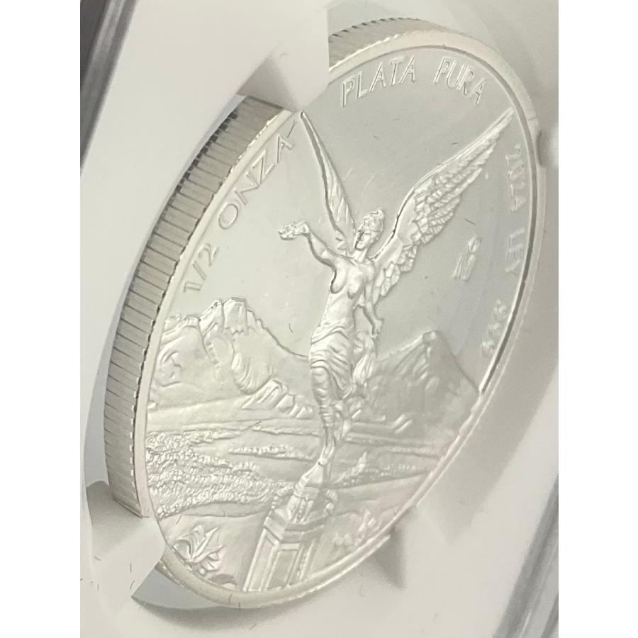 2024年 メキシコ リベルタード 1/2 oz 銀貨 勝利の女神ニーケ NGC社
