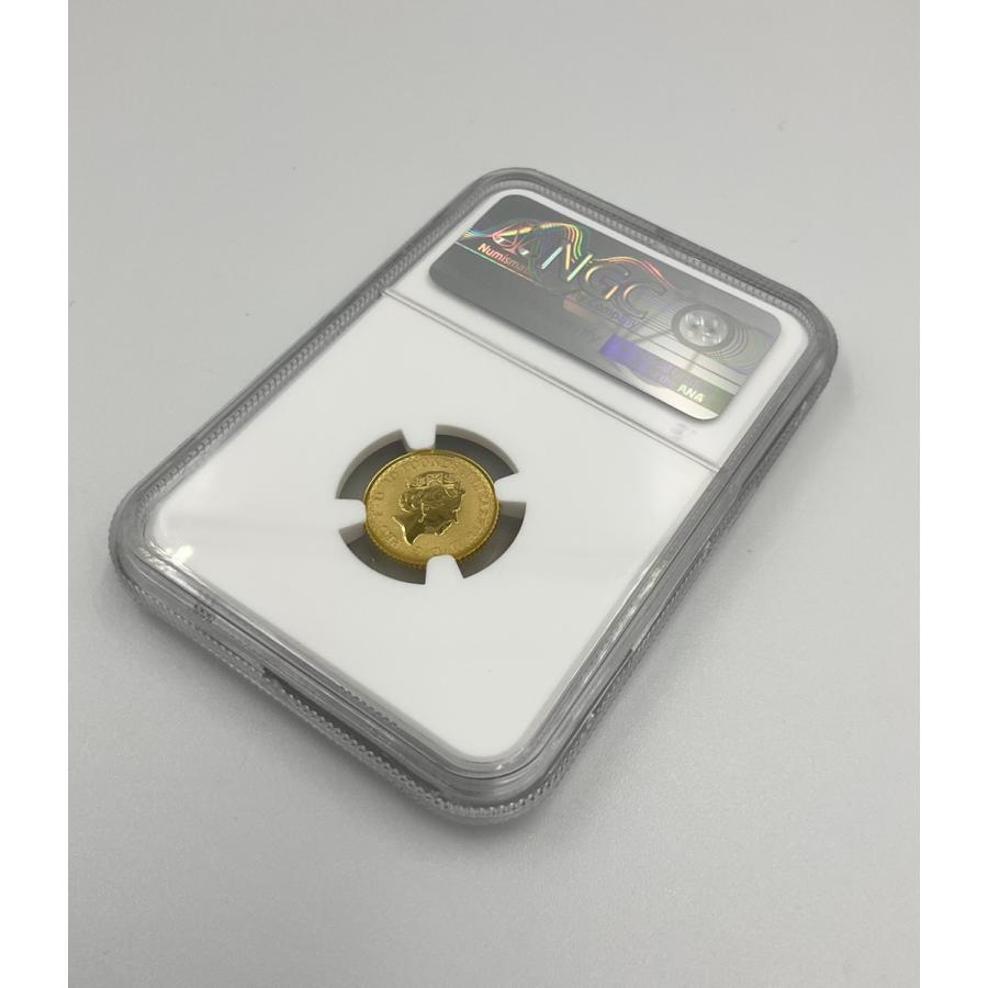 2021年 イギリス ブリタニア ロイヤルミント 1/10oz 10ポンド 金貨