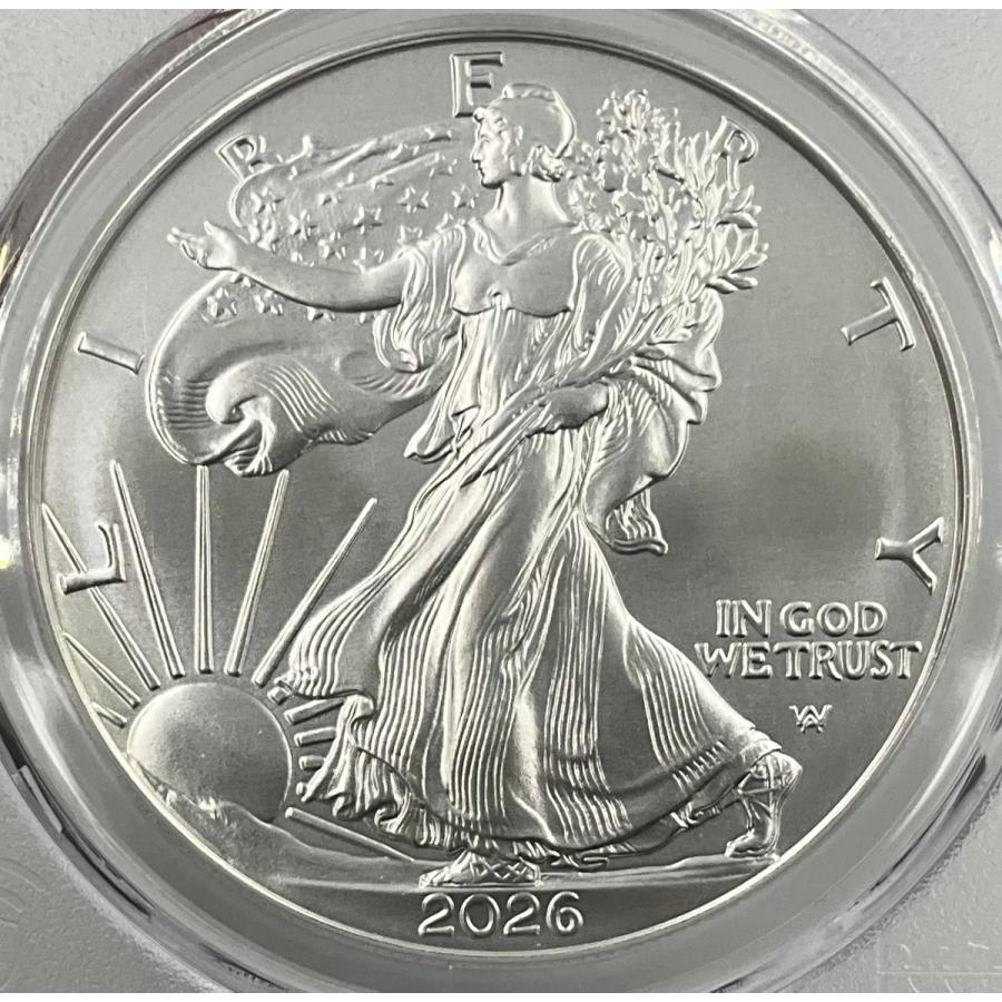 2026年 アメリカ ウォーキング リバティ 1oz 1ドル 銀貨 イーグル
