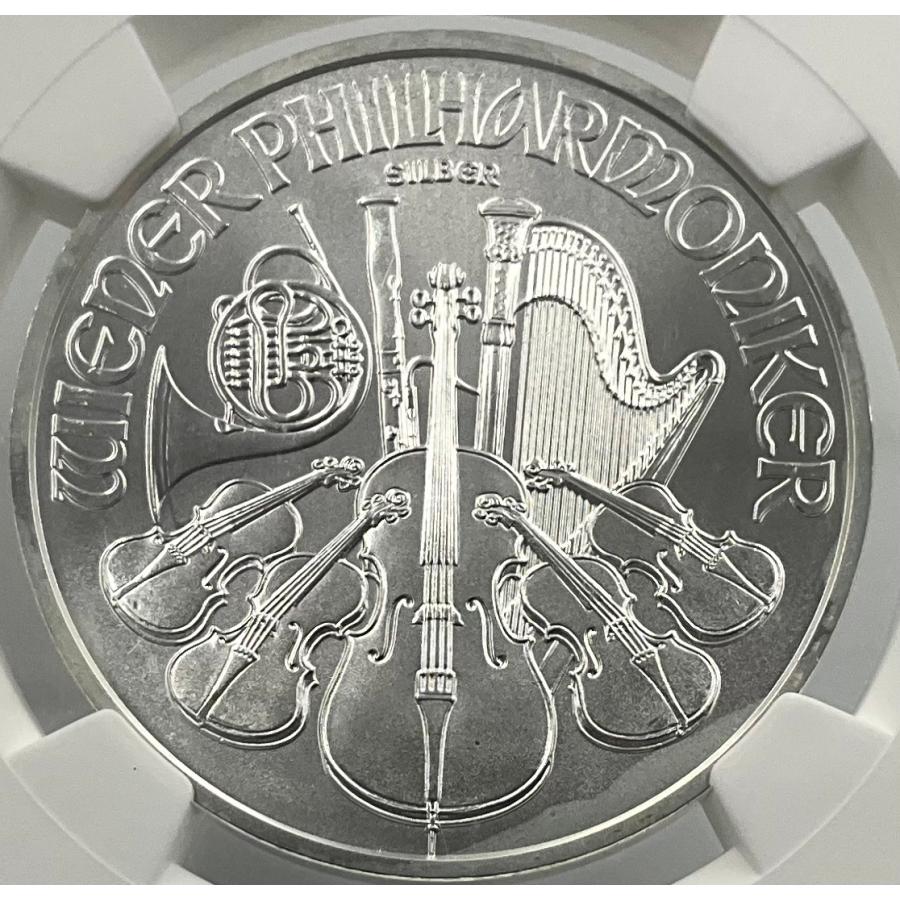 2025年 オーストリア ウィーンフィル 1.5ユーロ 1オンス 銀貨 NGC社