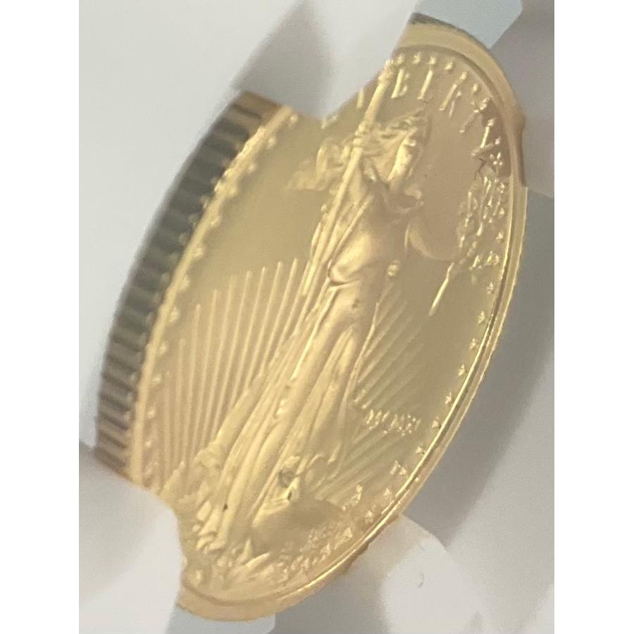 1990年 アメリカ イーグル 金貨 5ドル 1/10oz リバティ NGC社鑑定 PF69