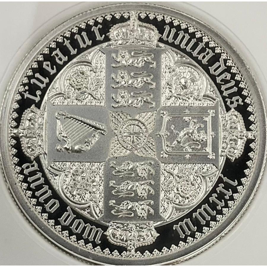 2021年 イギリス ゴシッククラウン ロイヤルミント 5ポンド 2oz 銀貨