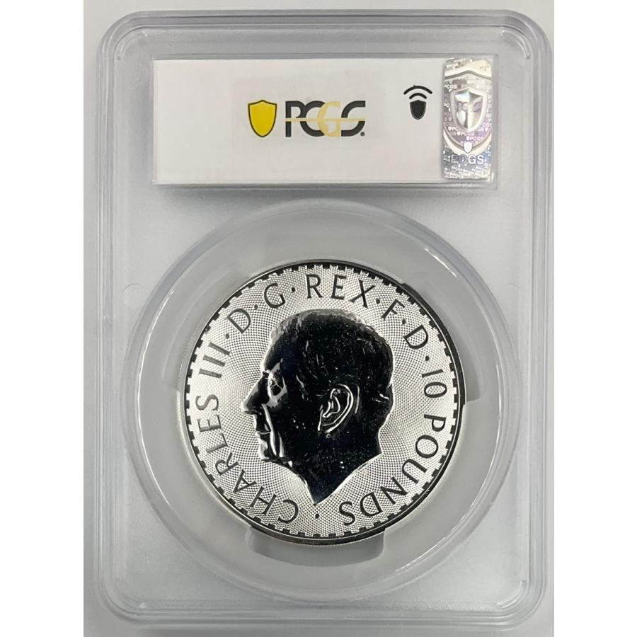 2025年 イギリス ブリタニア ロイヤルミント 5oz 10ポンド 銀貨