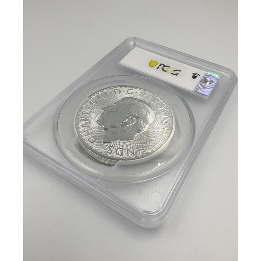 2025年 イギリス ブリタニア ロイヤルミント 5oz 10ポンド 銀貨