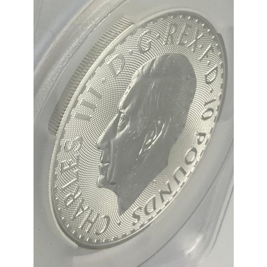 2025年 イギリス ブリタニア ロイヤルミント 5oz 10ポンド 銀貨