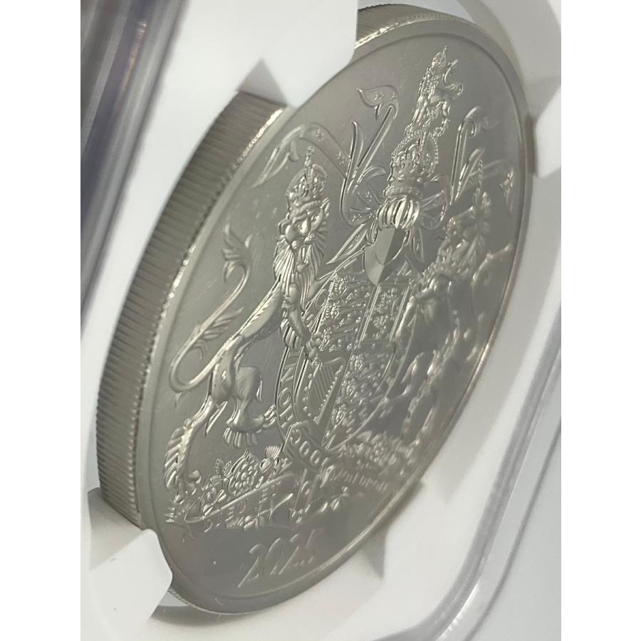 2025年 イギリス ロイヤルアームズ ロイヤルミント 1oz 5ポンド 銀貨
