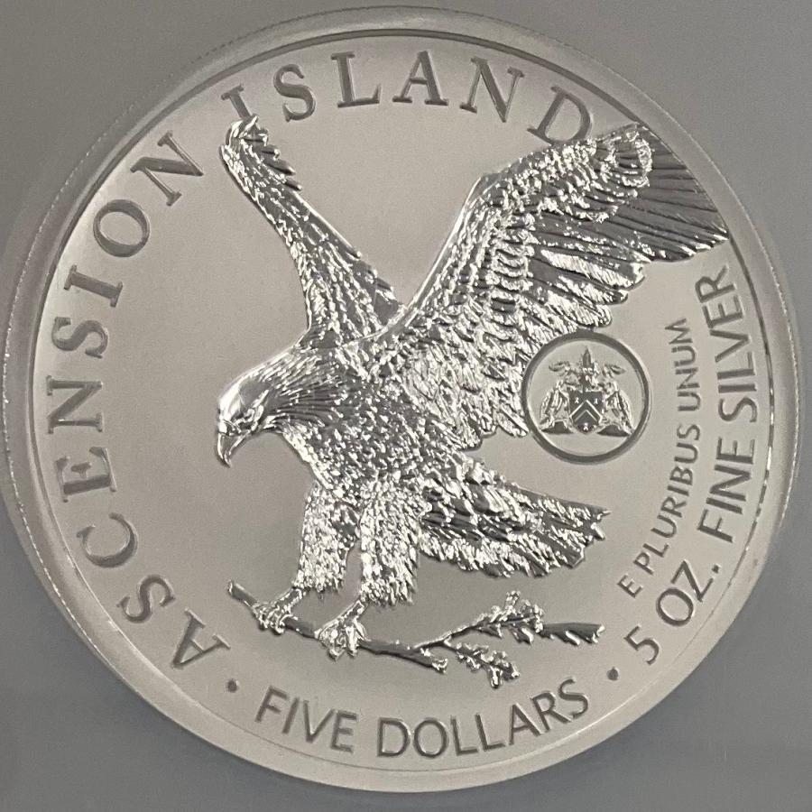 2024年 アメリカ ウォーキング リバティ 5oz 5ドル 銀貨 イーグル