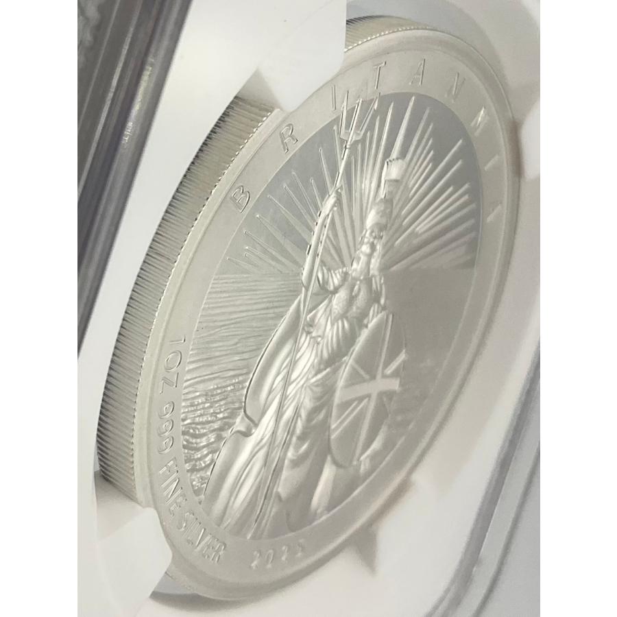 2025年 イギリス ブリタニア ロイヤルミント 1oz 2ポンド 銀貨