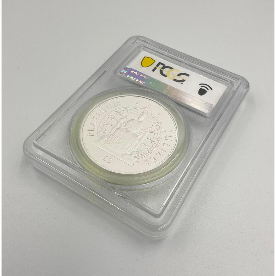 2022年 イギリス プラチナジュビリー オルダニー 5ポンド 2oz 銀貨