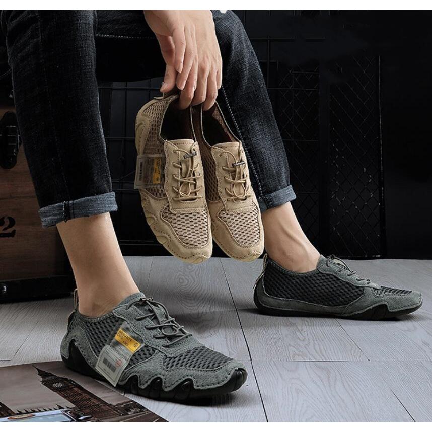メンズ スニーカー 柔らか メッシュ シンプル 履き心地 本革 カジュアルファッション 男性用 履きやすい 便利着脱 運転靴 通気性 軽量 春夏 スニーカー Bg Life Happinss 通販 Yahoo ショッピング