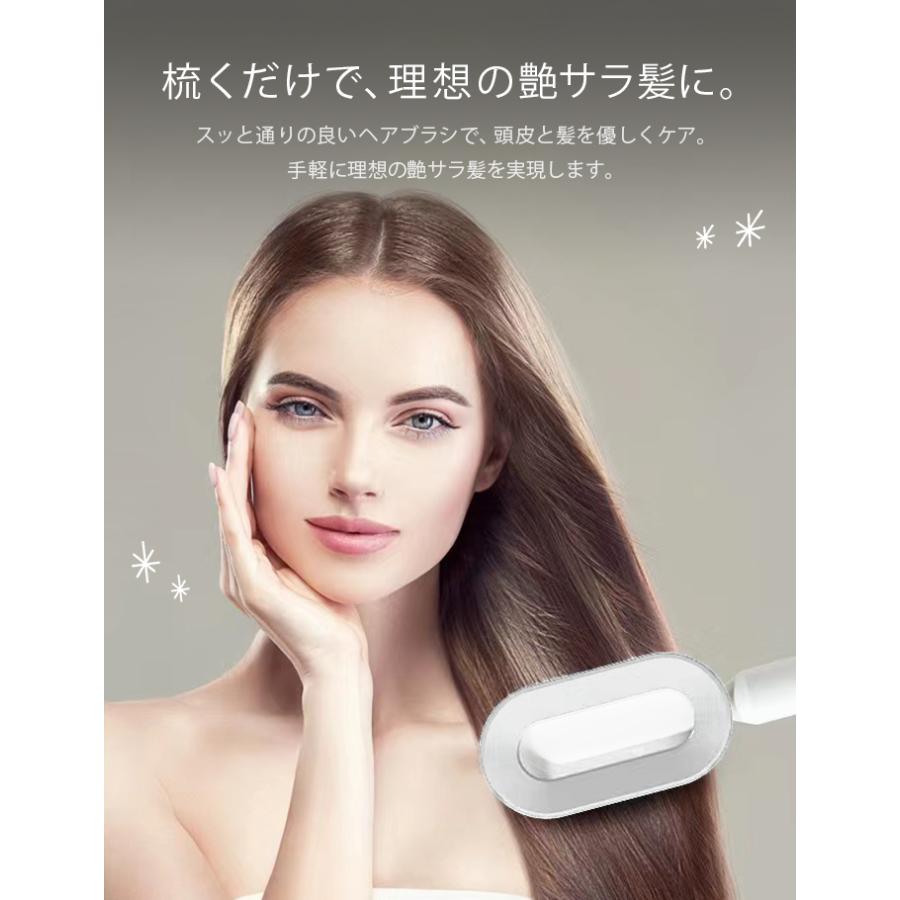 クッションブラシ レディース ヘアブラシ くし 頭皮 髪 ケア