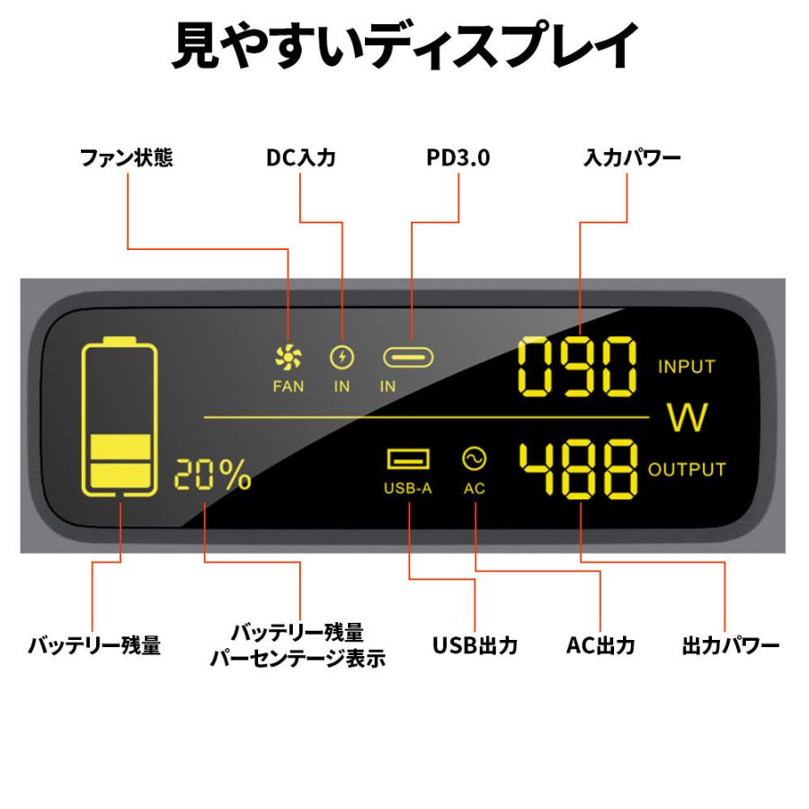 e-auto fun 大容量 ポータブル電源 540WH 150000mAh AC100V 500W e-auto fun 大容量 ポータブル電源 540WH 150000mAh AC100V 500W