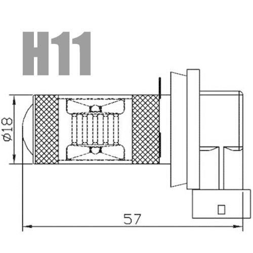 LEDフォグランプ H8 H11 H16兼用 (国産車) HB4 PSX26W CREE製 DC12V 30W 6500K ホワイト 2本セット 送料無料｜lifeideas｜07