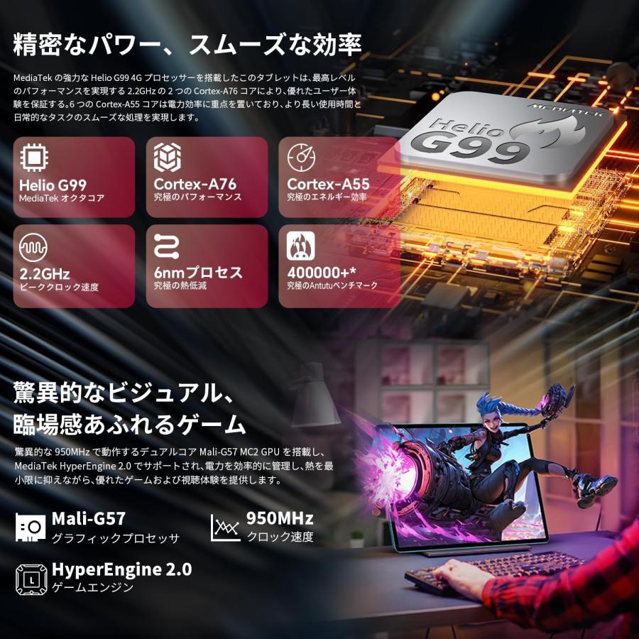 TECLAST 【クーポンで36999円】T70 14インチ タブレットPC本体