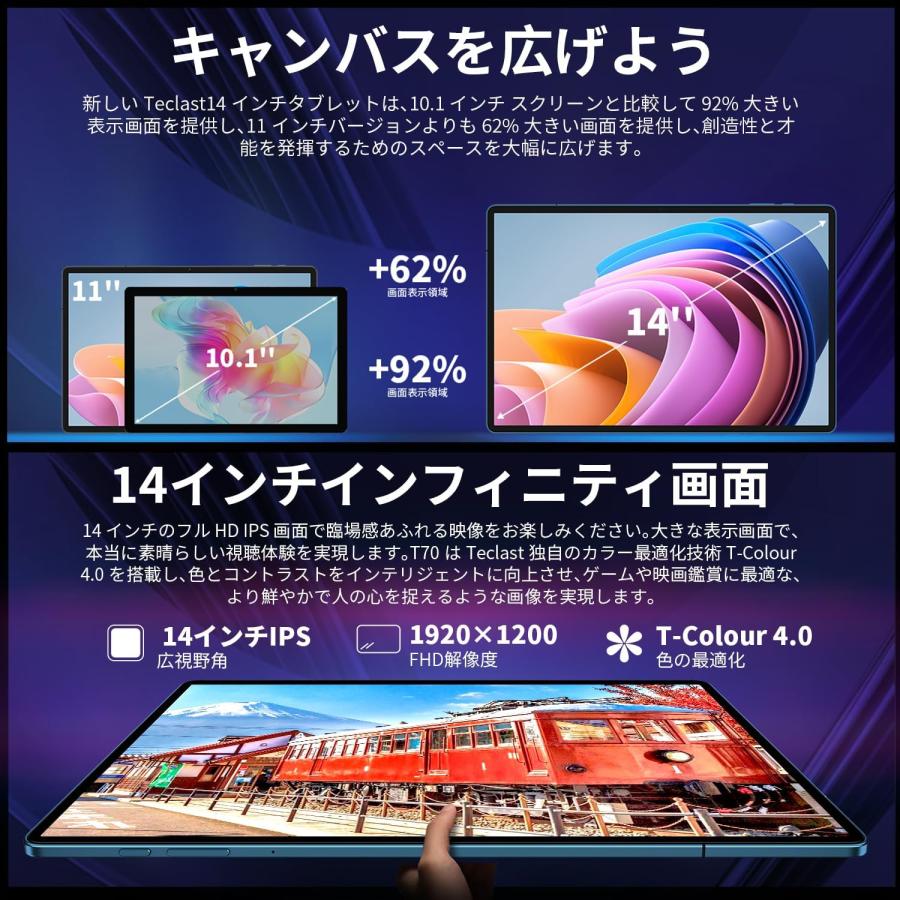 TECLAST タブレット ケース付き【レビュープで6000円の周辺機器
