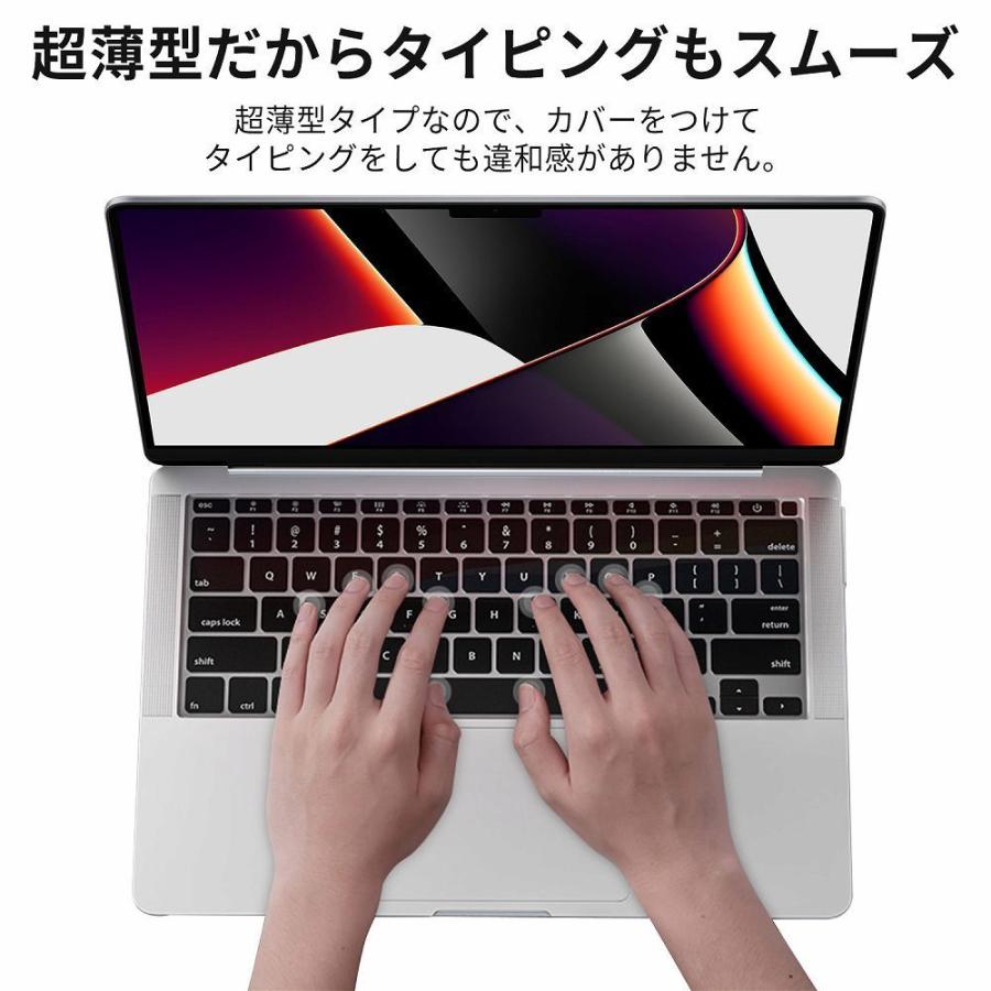 Macbook Air 15  ( M3 M2 ) Macbook Air 13.6 ( M3 M2 ) Macbook Pro 14 Pro 16 2023 2021 キーボードカバー 日本語JIS配列｜lifeinnotech1｜03