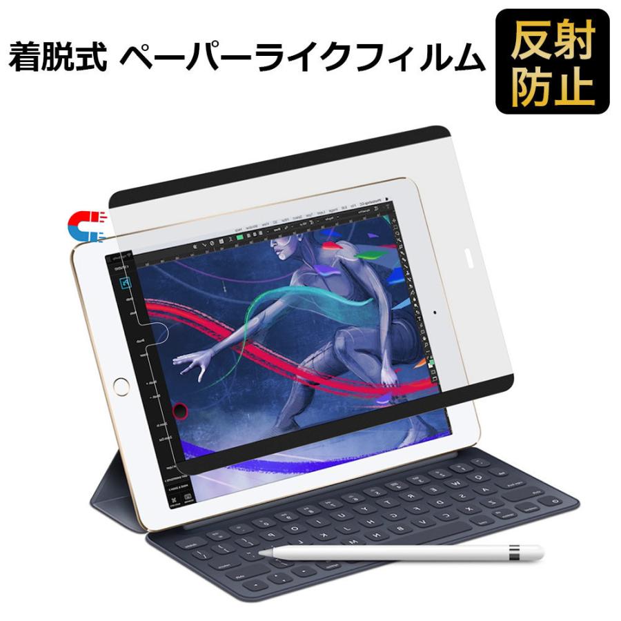 ライフイノテック（Lifeinnotech） iPad ペーパーライク フィルム 着脱