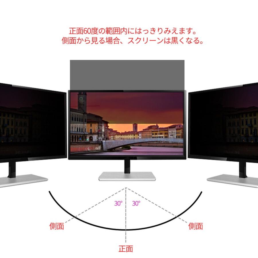 Dell P2419HC 23.8インチ 対応 覗き見防止 プライバシー フィルター ブルーライトカット 保護フィルム｜lifeinnotech1｜02