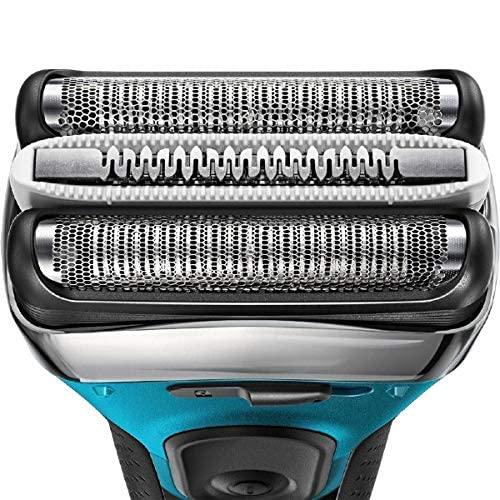 ブラウン メンズ電気シェーバー シリーズ3 3080s-B-P1 ブルー 付属品 本体 ケース 充電スタンド 掃除用ブラシ 電源コード 電源方式 充電式 充電時間 約1時間 連続使用可能時間/約45分 洗浄タイプ