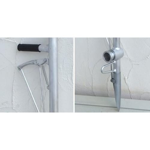 ハナオカ アルミ追肥機 ペットボトル差込アルミフレームタイプ ALT-01 ガーデン