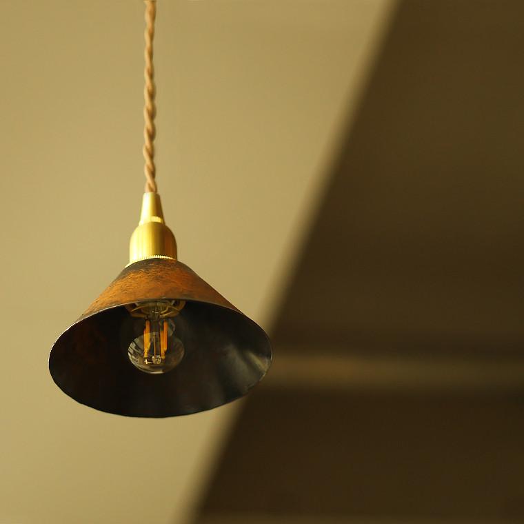 E17真鍮ペンダントライト 15cm 1灯用 ソケット ペンダントランプ