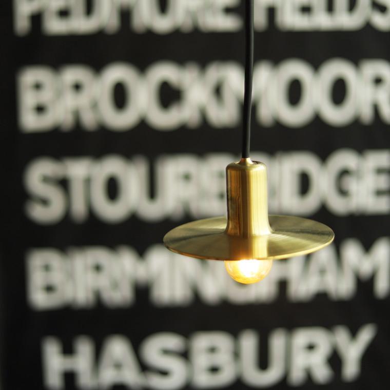 ペンダントライト 日本製 KT brass pendant light 100cm E17用 真鍮