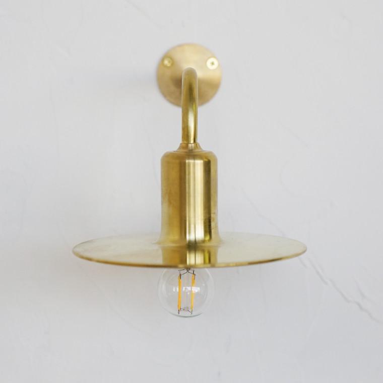 ブラケットライト KT brass bracket light 日本製 シェードランプ