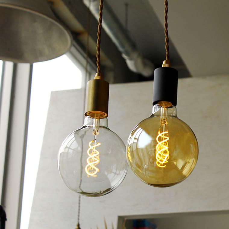 EdisonBulb スパイラル BIG GLOBE 大きいボール球 エジソン バルブLED