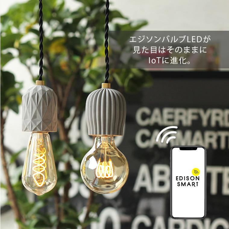 EdisonBulb 2個セット スマートLED電球 エジソンバルブLEDスマート Wi