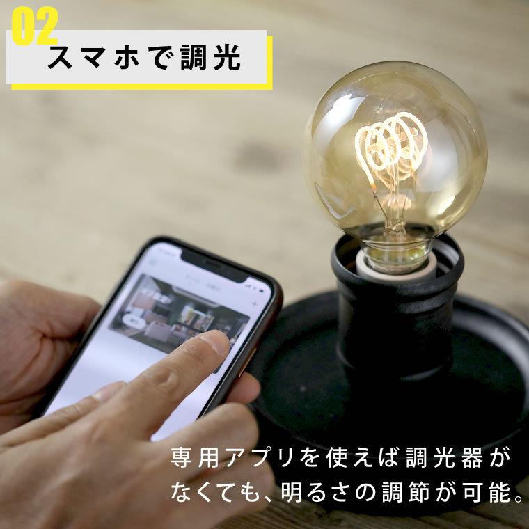 EdisonBulb 2個セット スマートLED電球 エジソンバルブLEDスマート Wi
