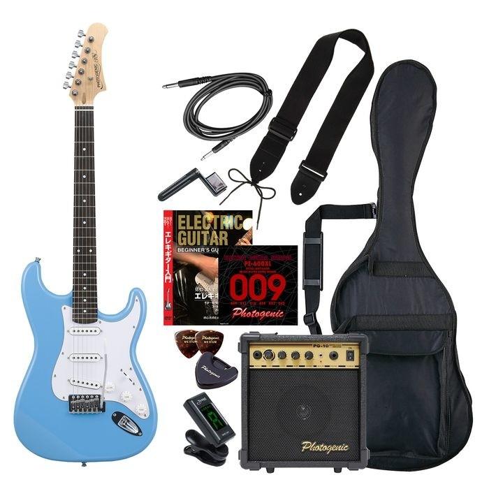絶対一番安い Entry エレキギター 初心者入門エントリーセット ストラトキャスタータイプ St 180 Ubl ライトブルー 全国宅配無料 Milpaginasweb Com Ar