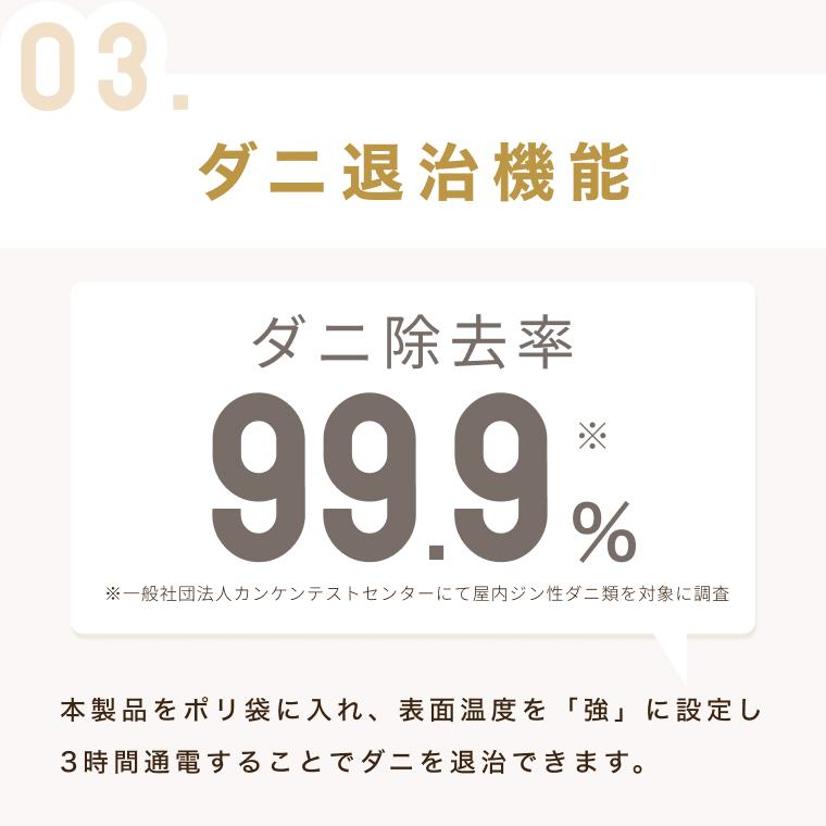 ライフジョイ（LIFEJOY） 電気毛布 日本製 敷き毛布 130cm×80cm 2色