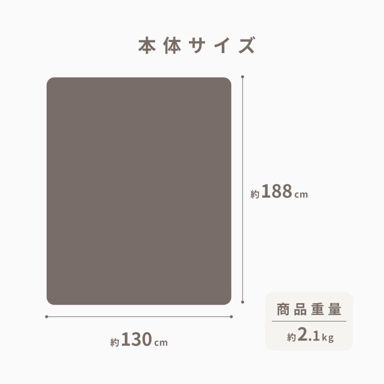 ライフジョイ（LIFEJOY） 日本製 電気毛布 掛け敷き 夏の冷え対策