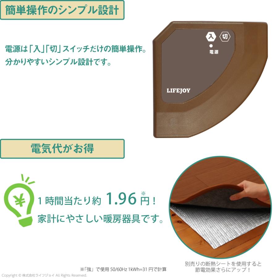 LIFEJOY フローリング 調 ホットカーペット 防水 2畳 楽天市場】ホット